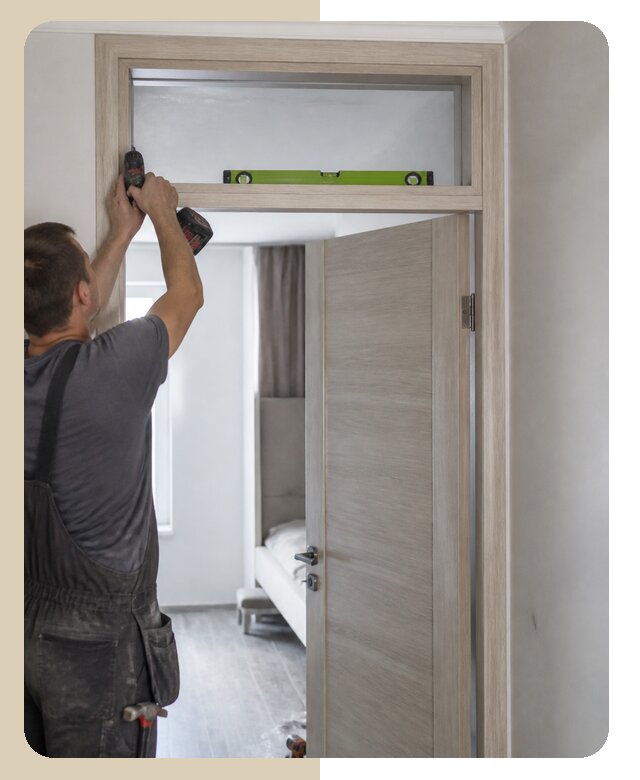 Профессиональная установка фрамуги двери под ключ в Южно-Сахалинске
