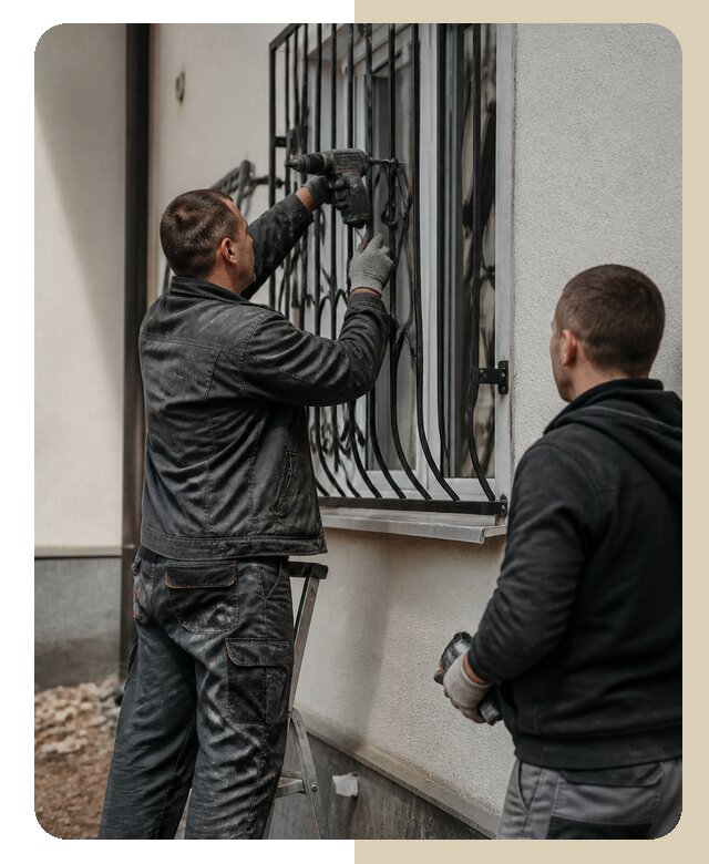 Установка наружных решеток в Южно-Сахалинске от 5062 р. | Дверной